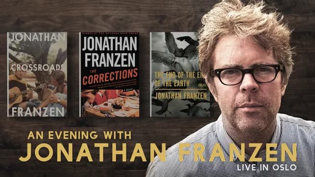 An evening with Jonathan Franzen