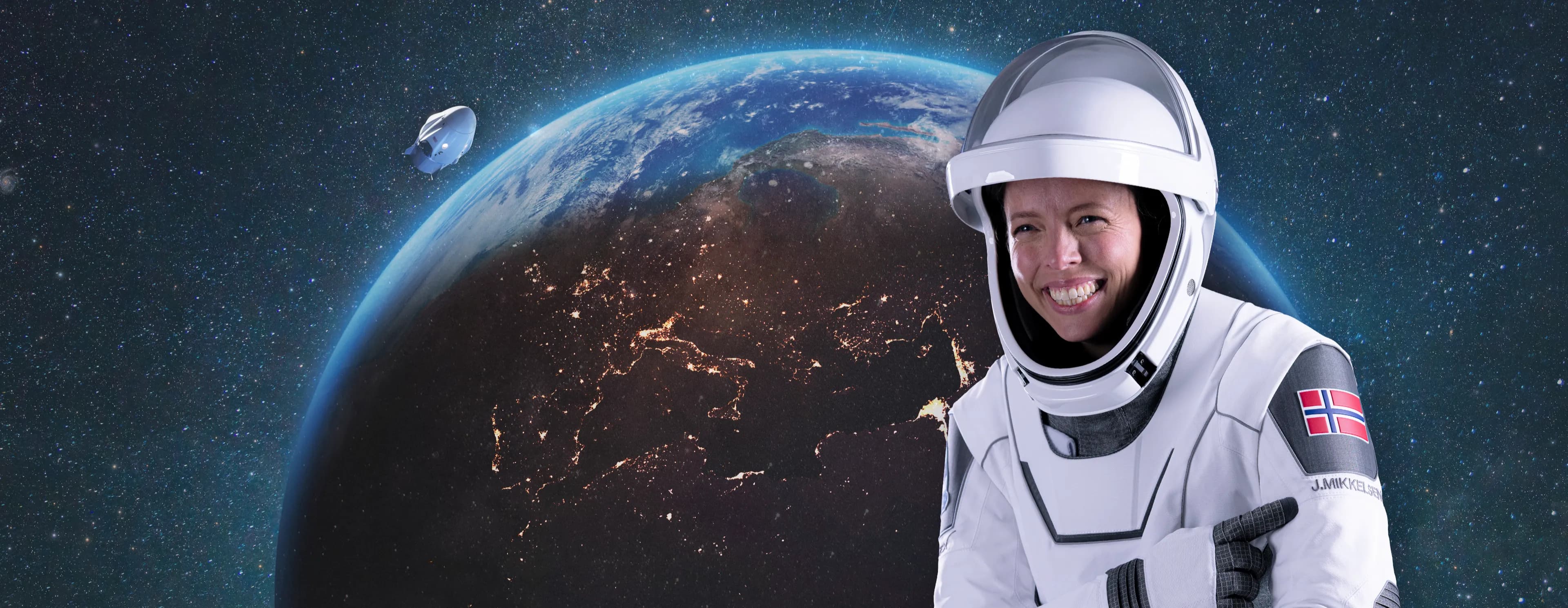 Norges første astronaut tilbake fra verdensrommet-cover-image