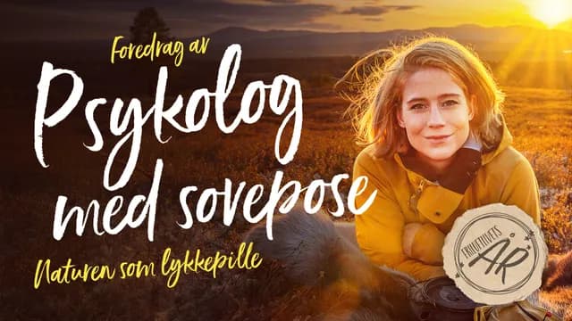 Psykolog med sovepose