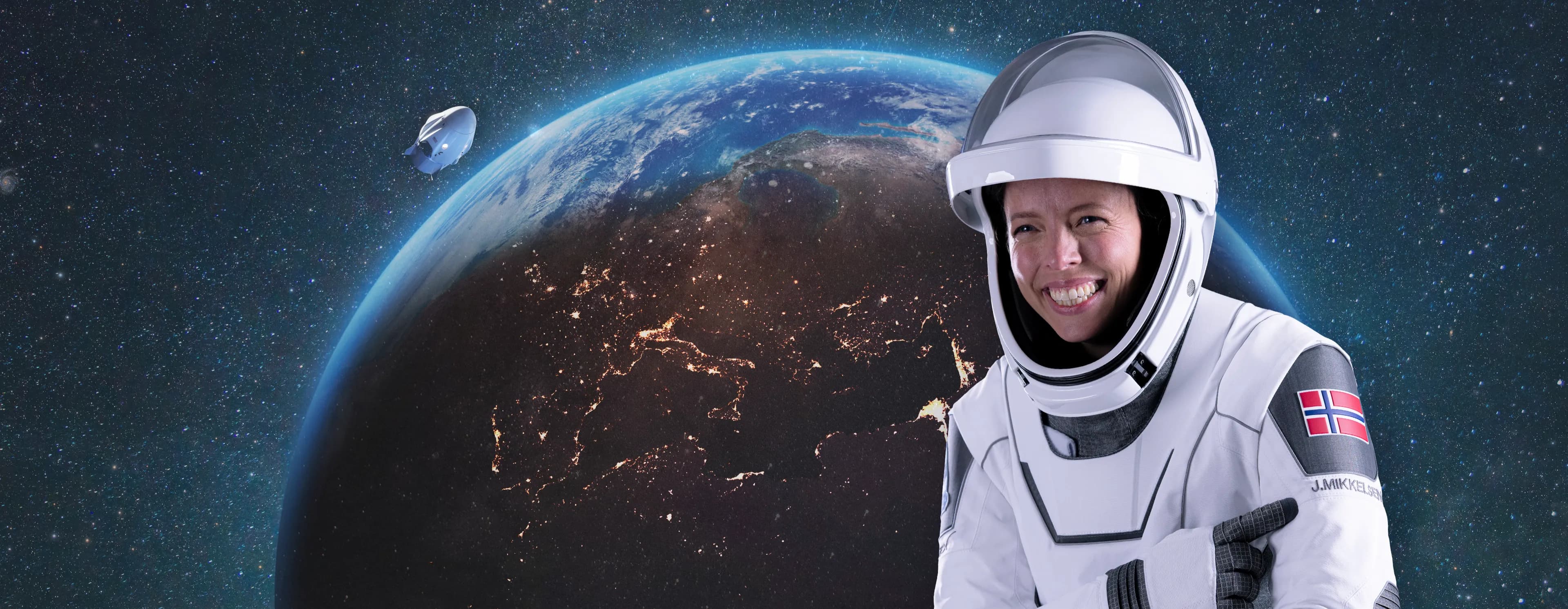 Norges første astronaut tilbake fra verdensrommet-cover-image