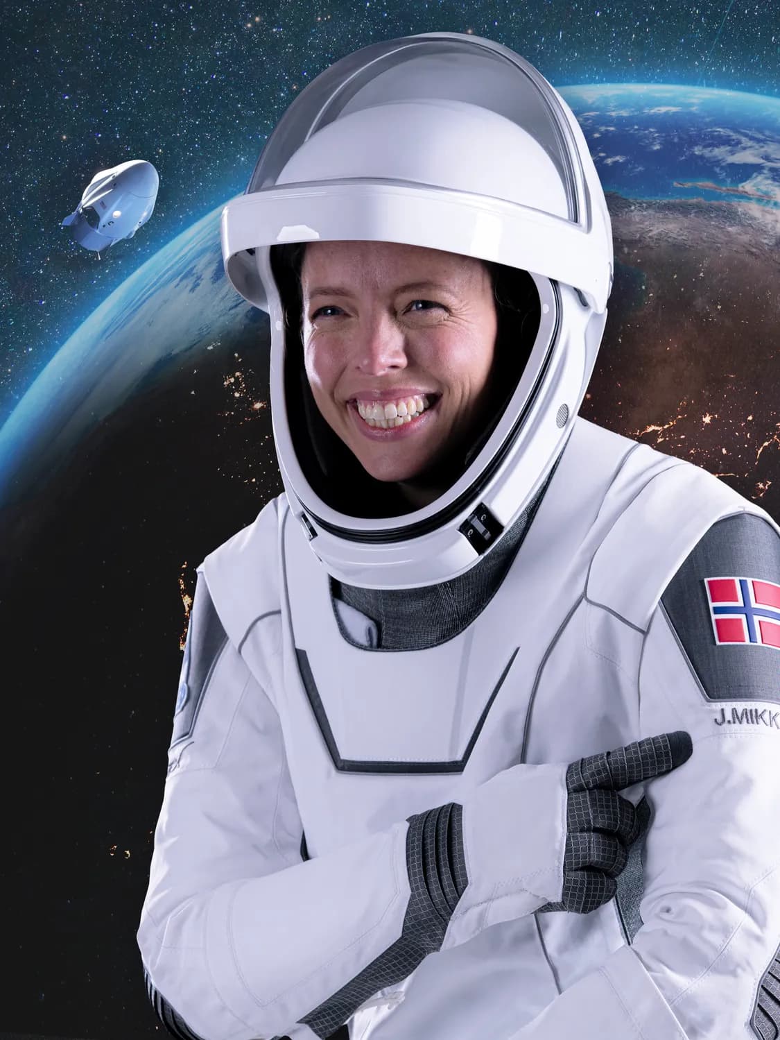Norges første astronaut tilbake fra verdensrommet-cover-image