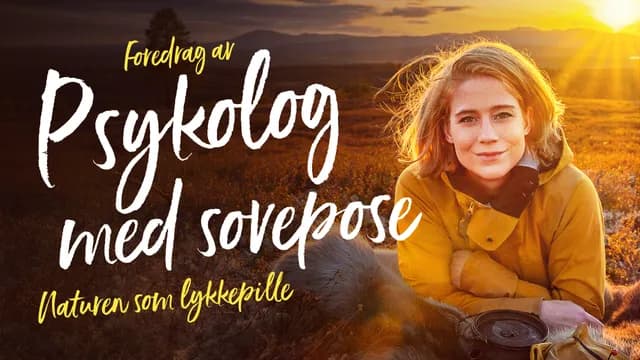 Psykolog med sovepose