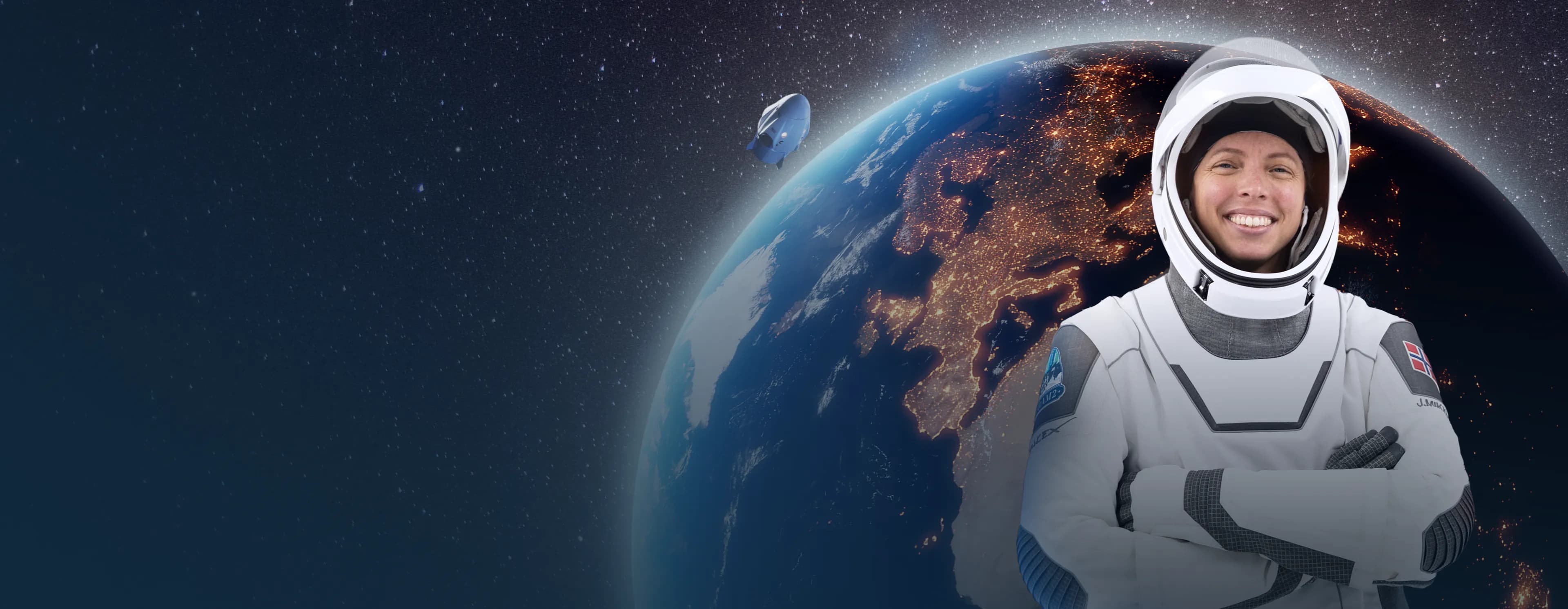 Norges første astronaut tilbake fra verdensrommet-cover-image